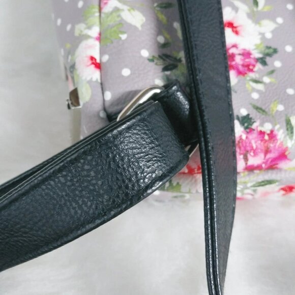 Betsey Johnson French Bulldog Mini Backpack with Matching Credit Card Wallet - Picture 13 of 16